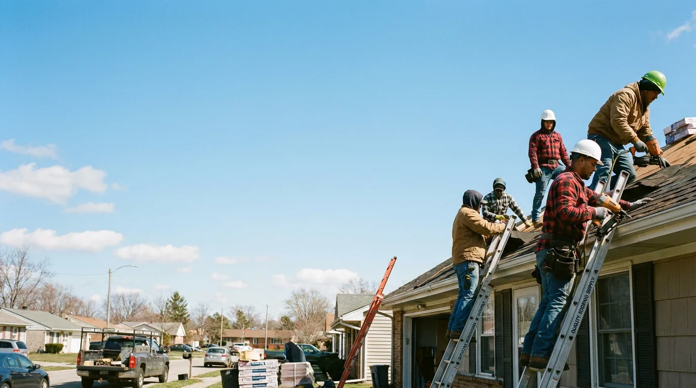Roofing in North Liberty, IN near me